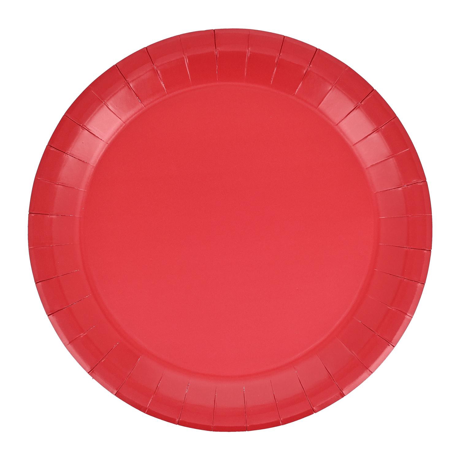 slide 1 of 1, Candy Red 9 In Dinner Plate 20 Ct, 20 ct