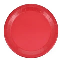 Meijer Mjr Candy Red 9 In Dinner Plate 20 Ct