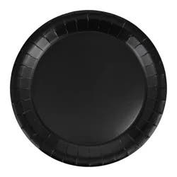 Meijer Black 9 In Dinner Plate 20 Ct