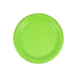 Meijer Mjr Citrus Green 7 In Lunch Plate 20 Ct