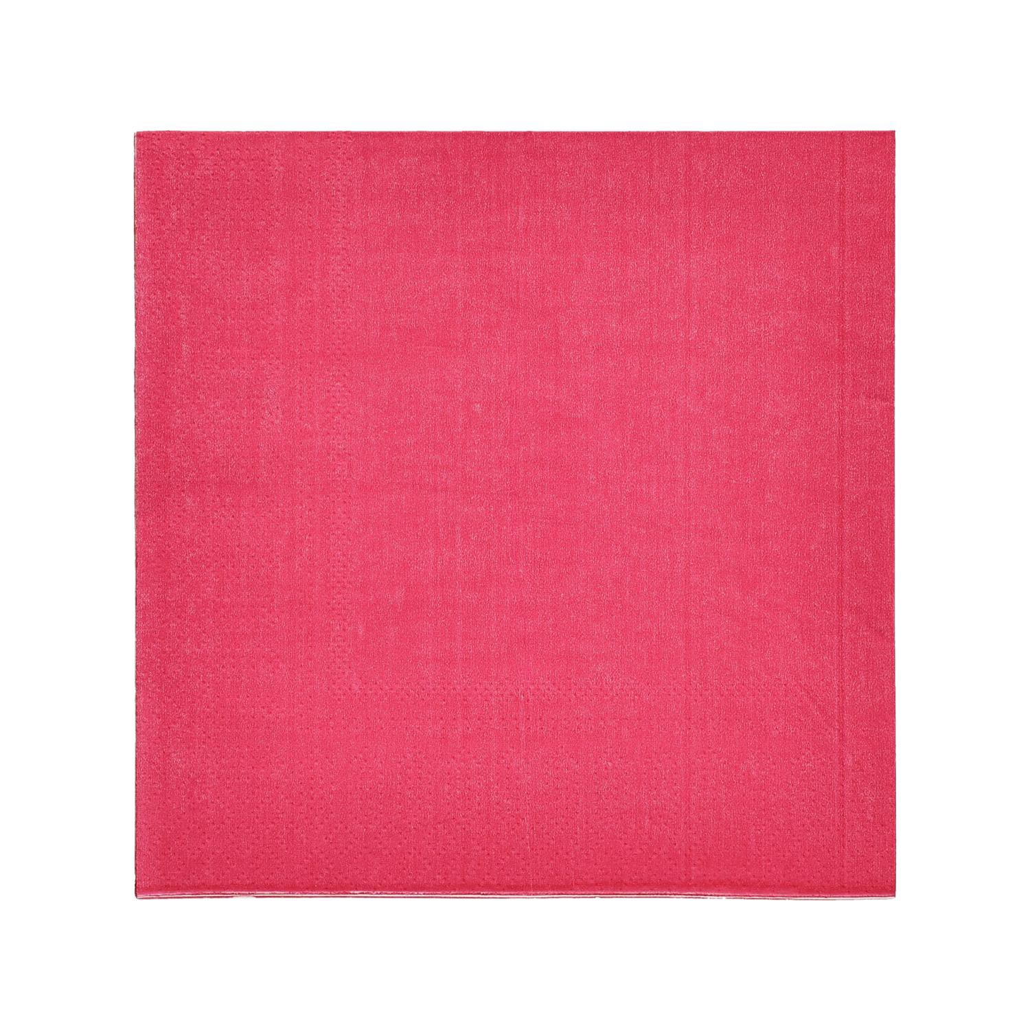 slide 1 of 1, Meijer Poppy Pink Lunch Napkins, 1 ct