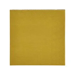 Meijer Gold Lunch Napkins