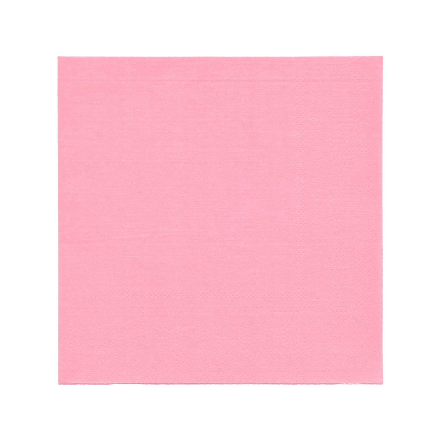 slide 1 of 1, Baby Pink Lunch Napkins, 1 ct