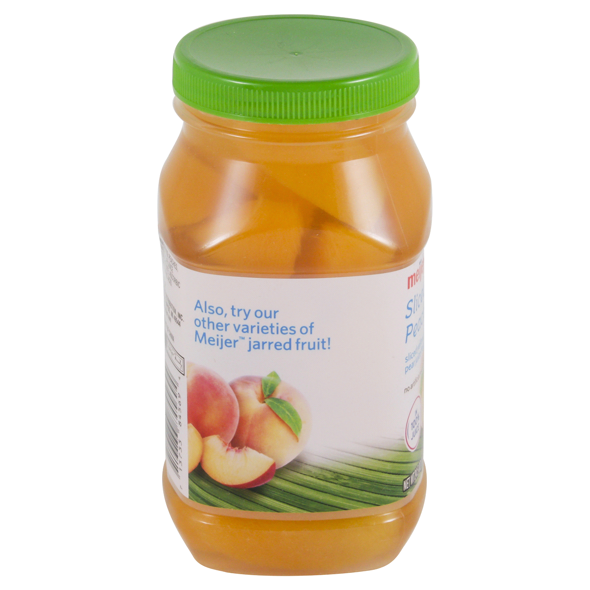 slide 2 of 4, Meijer Sliced Peaches in 100% Juice, 24.5 oz