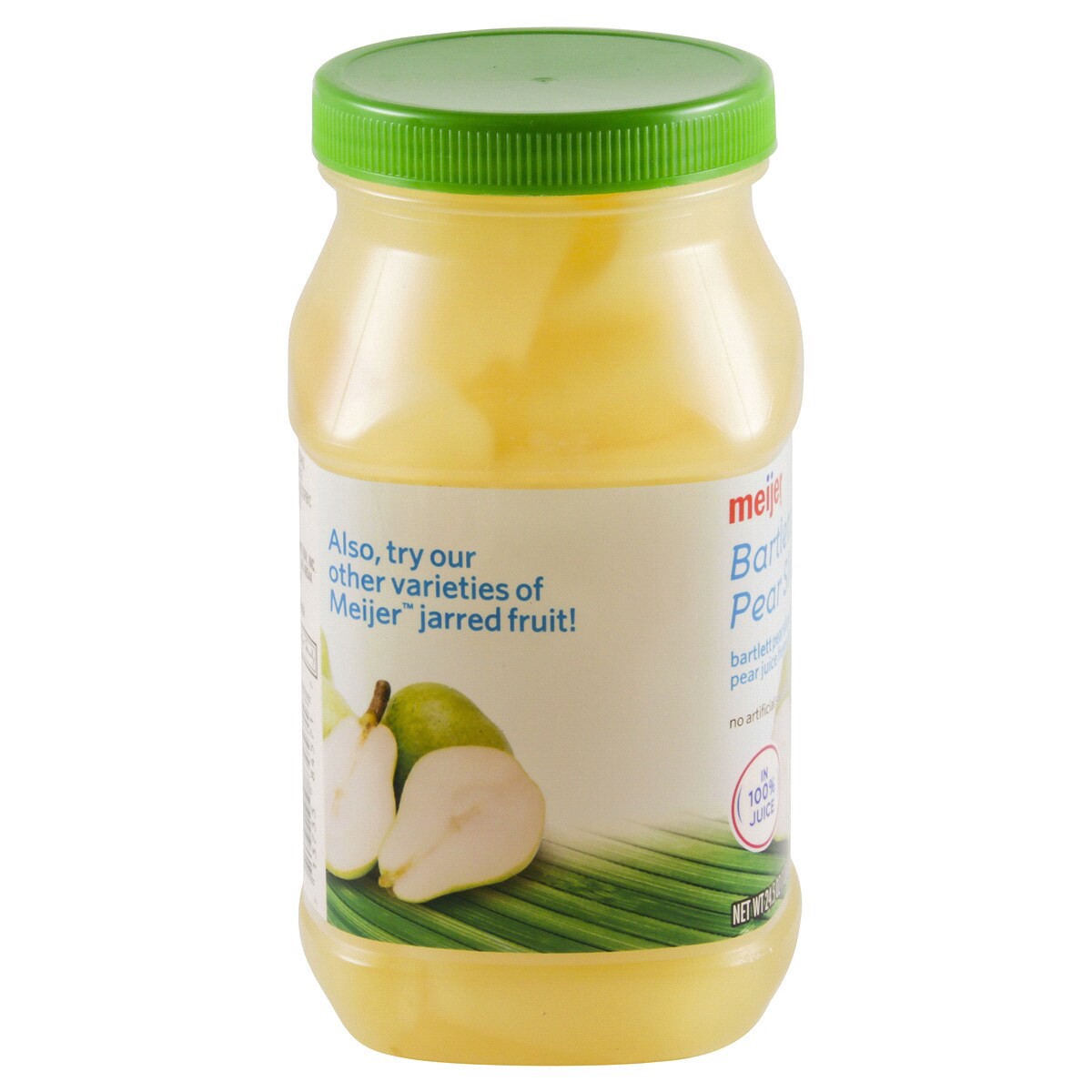 slide 4 of 4, Meijer Sliced Pears in 100% Juice, 24.5 oz