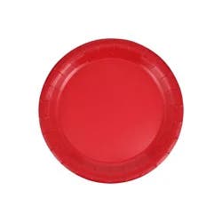 Candy Red Lunch Plates
