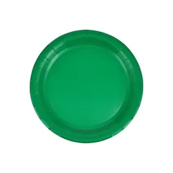 Forest Green Lunch Plates