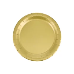 Meijer Gold Lunch Plates