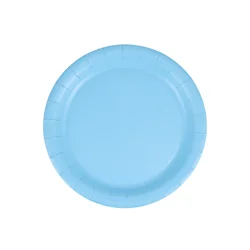 Meijer Powder Blue Lunch Plates