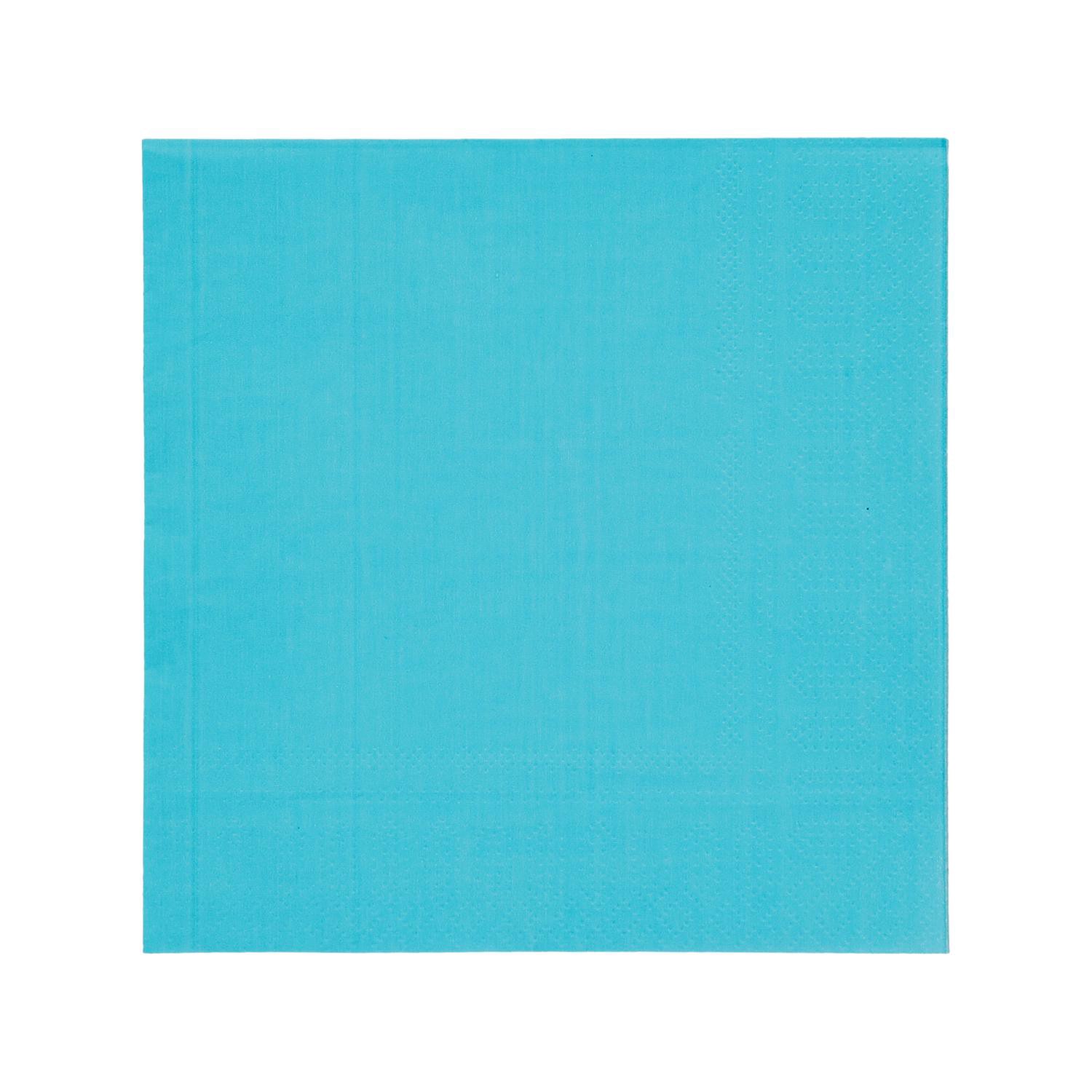 slide 1 of 1, Turquoise Lunch Napkins, 1 ct