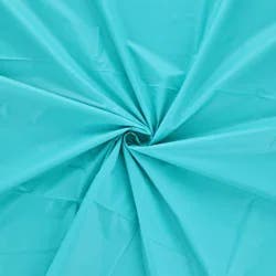 Meijer Turquoise Plastic Table Cover, Rectangular
