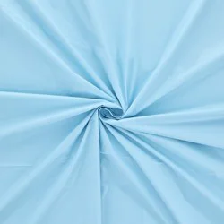 Meijer Powder Blue Plastic Table Cover, Rectangular