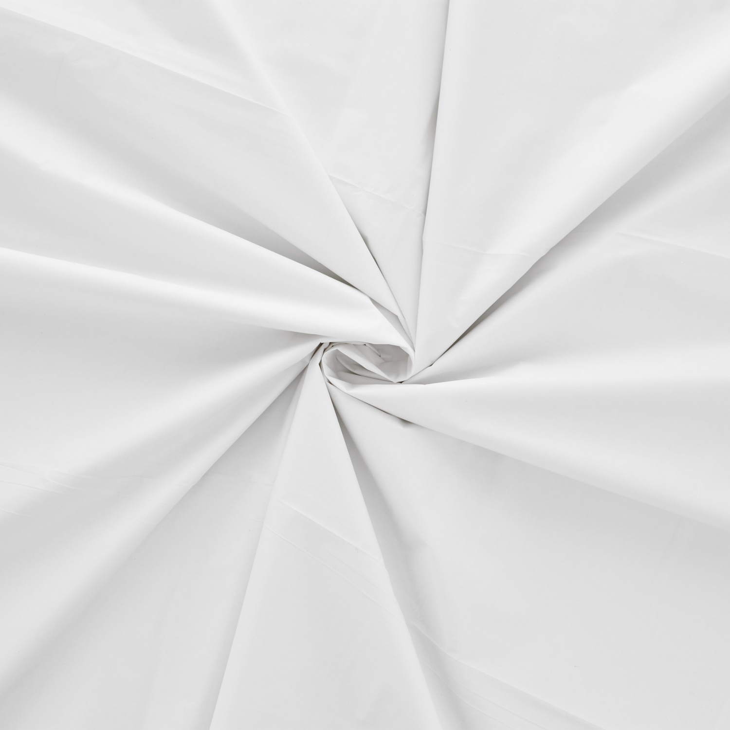 slide 1 of 1, Meijer White Plastic Table Cover, Rectangular, 1 ct