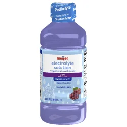 Meijer Electrolyte Solution, Grape, 1 ltr
