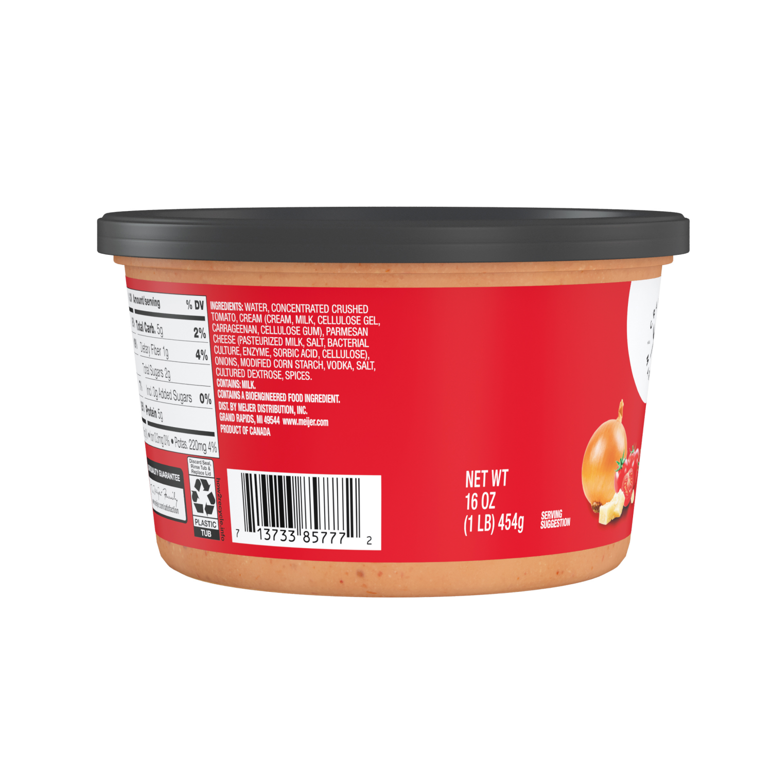 slide 3 of 5, Crafted Market by Meijer Rose Pasta Sauce, 16 oz