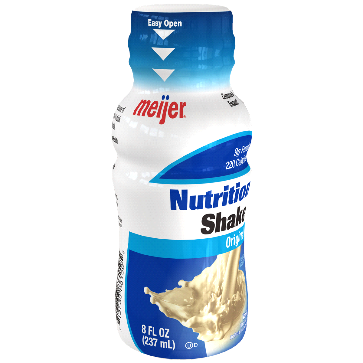 slide 2 of 3, Meijer NutriSure Original Nutrition Shake, Vanilla, Ready-to-Drink Shake, 6 ct