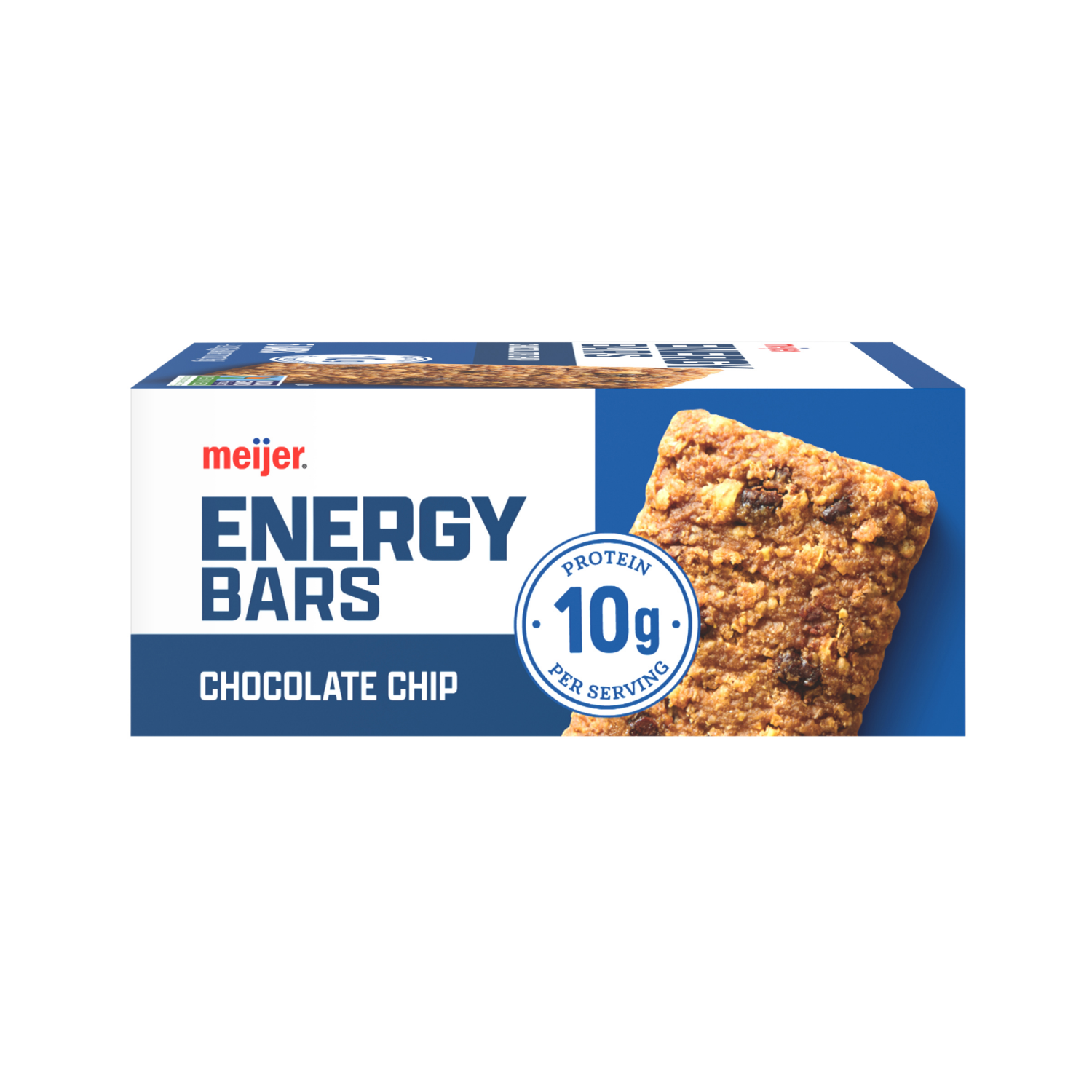 slide 6 of 6, Meijer Chocolate Chip Energy Bars, 5 Ct, 5 ct