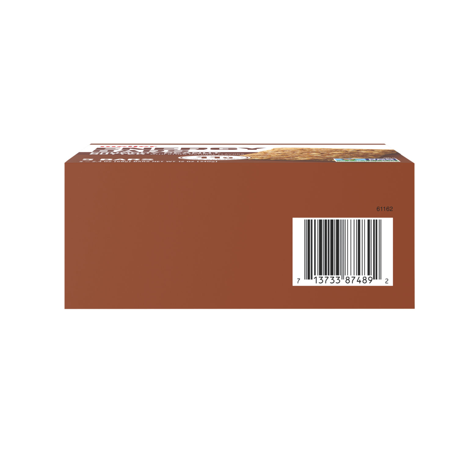 slide 3 of 6, Meijer Crunchy Peanut Butter Energy Bars, 5 Ct, 5 ct