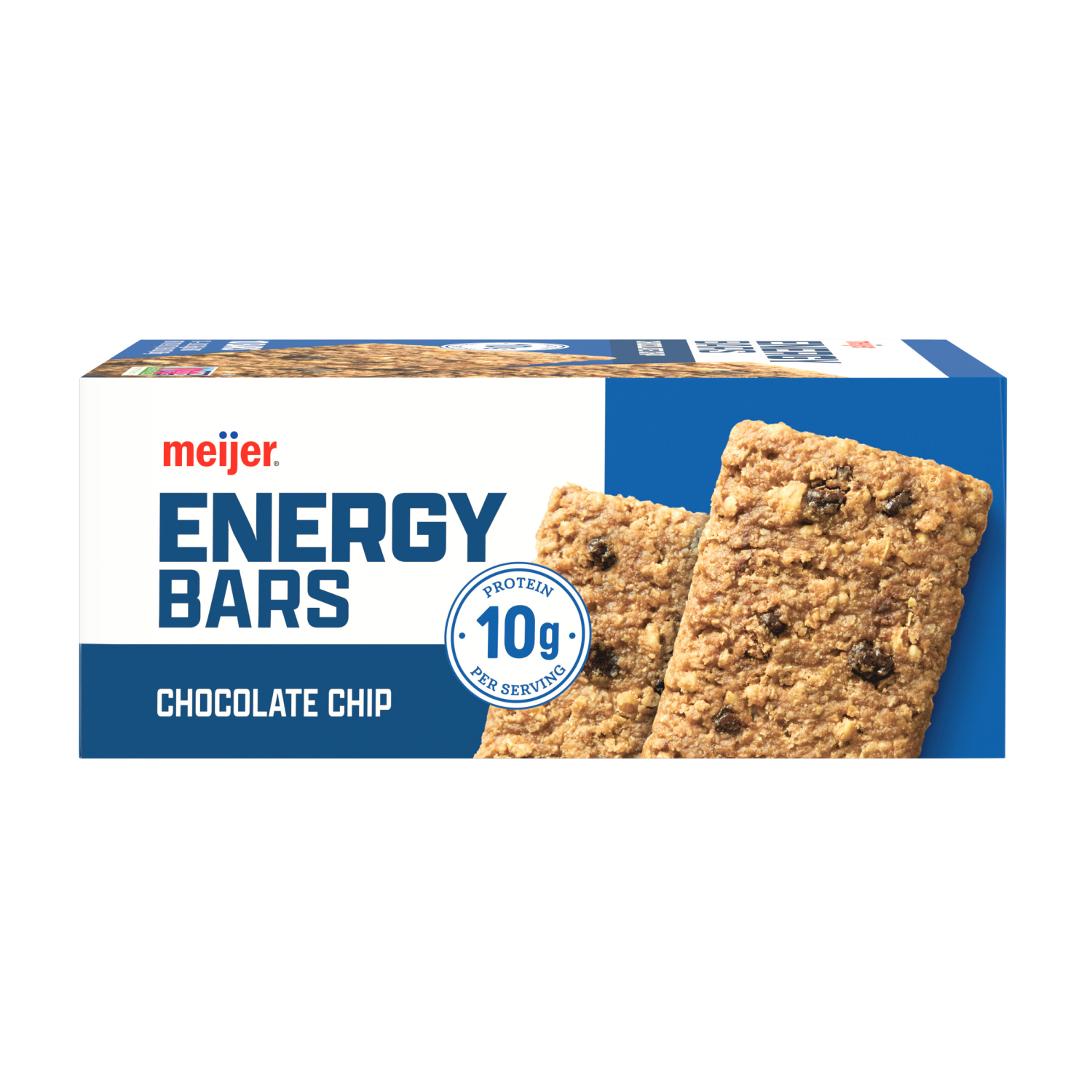 slide 6 of 6, Meijer Chocolate Chip Energy Bars, 10 Ct, 10 ct
