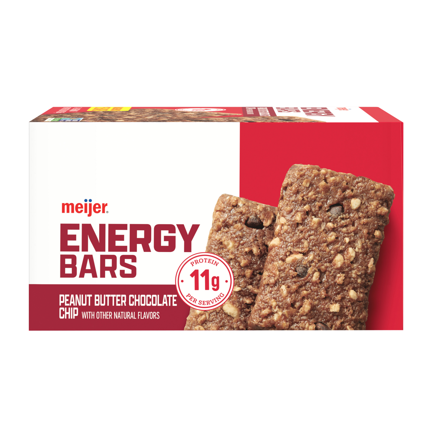 slide 6 of 6, Meijer Peanut Butter Chocolate Chip Energy Bars, 15 ct, 15 ct