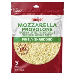 Meijer Shredded Mozzarella & Provolone Cheese
