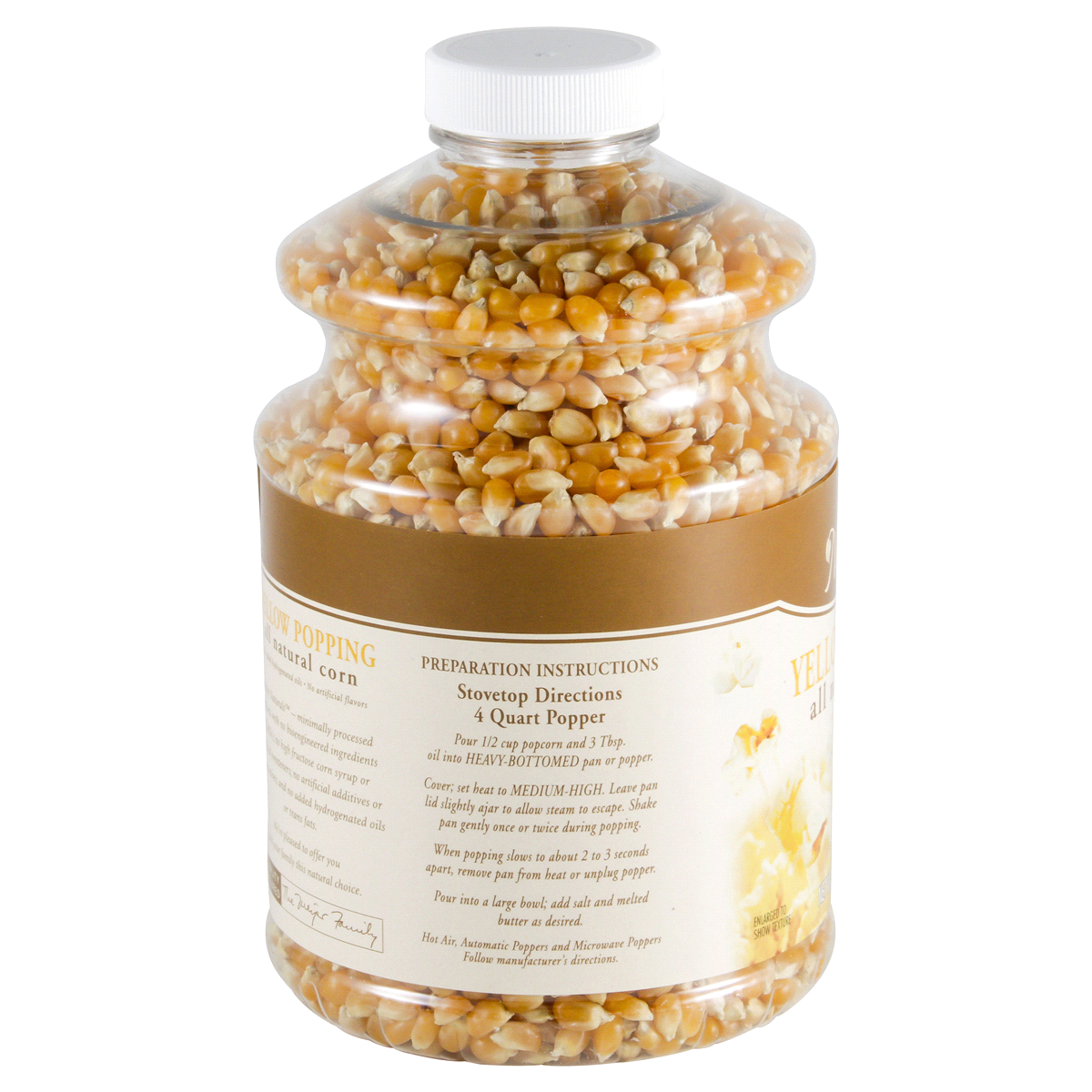 slide 2 of 4, Meijer Naturals Yellow Popping Corn, 30 oz