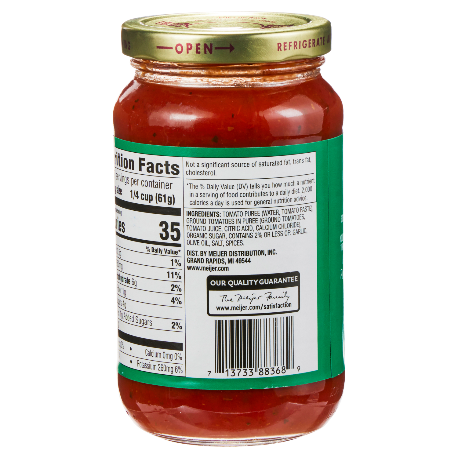 slide 2 of 8, Meijer Pizza Sauce, 14 oz