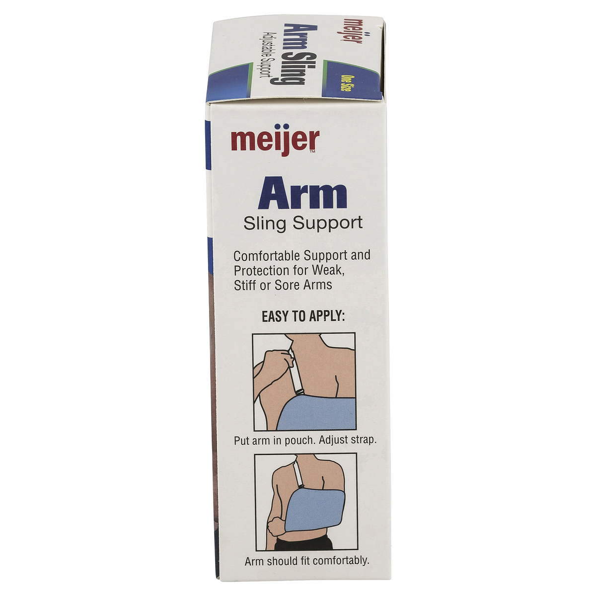 slide 3 of 3, Meijer Arm Sling, One Size, 1 ct