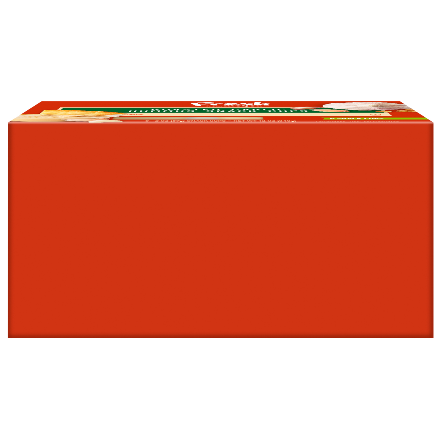 slide 3 of 8, Fresh from Meijer Roasted Garlic Hummus Snack Cups, 6 Snack Cups, 6 ct; 2 oz