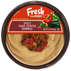 Spicy Four Pepper Hummus, 10 Oz.