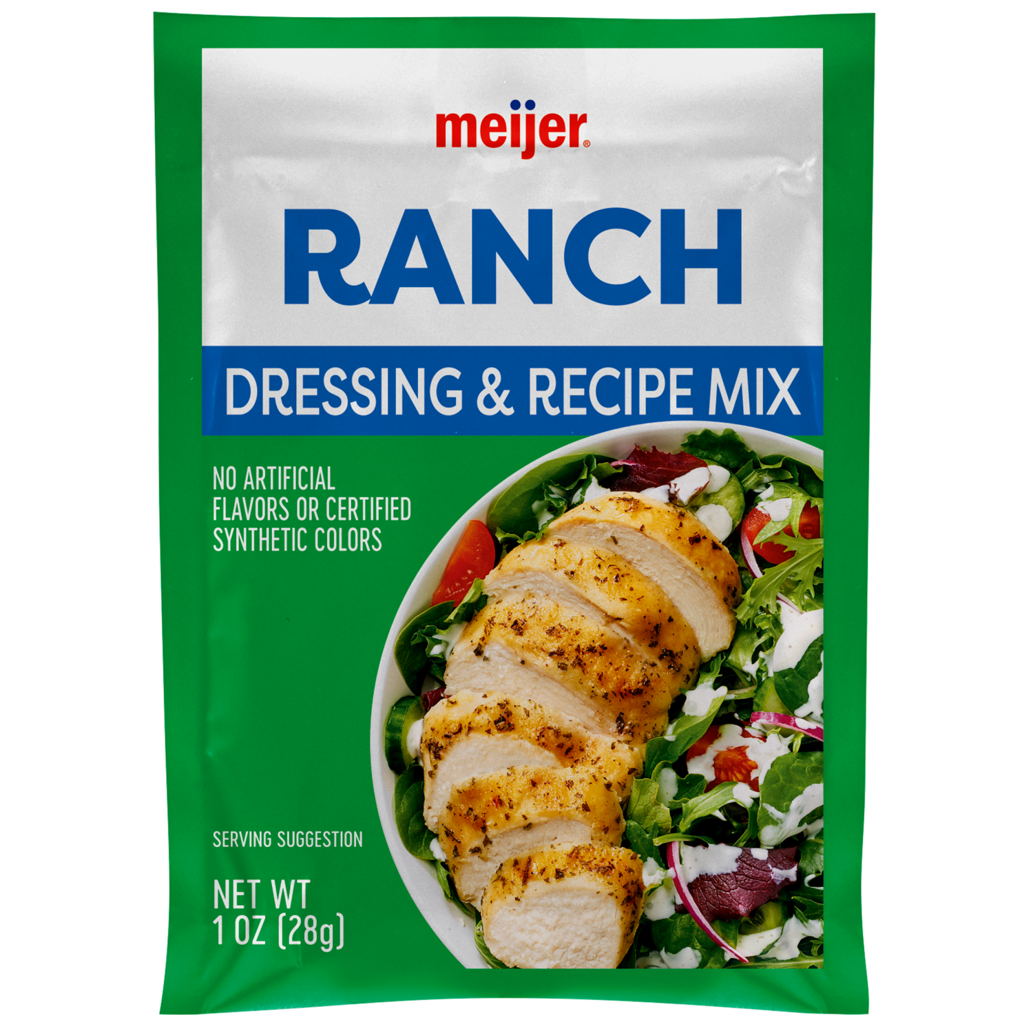 slide 1 of 2, Meijer Ranch Dressing Mix, 1 Oz, 1 oz
