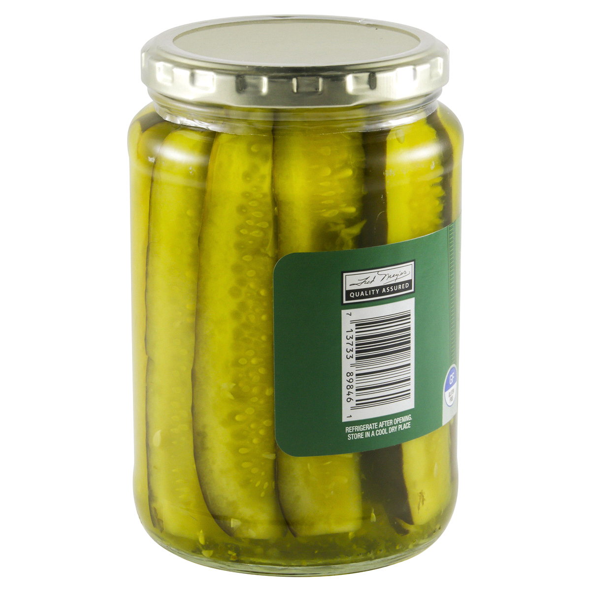 slide 2 of 4, Meijer Kosher Dill Pickle Spears, 24 oz