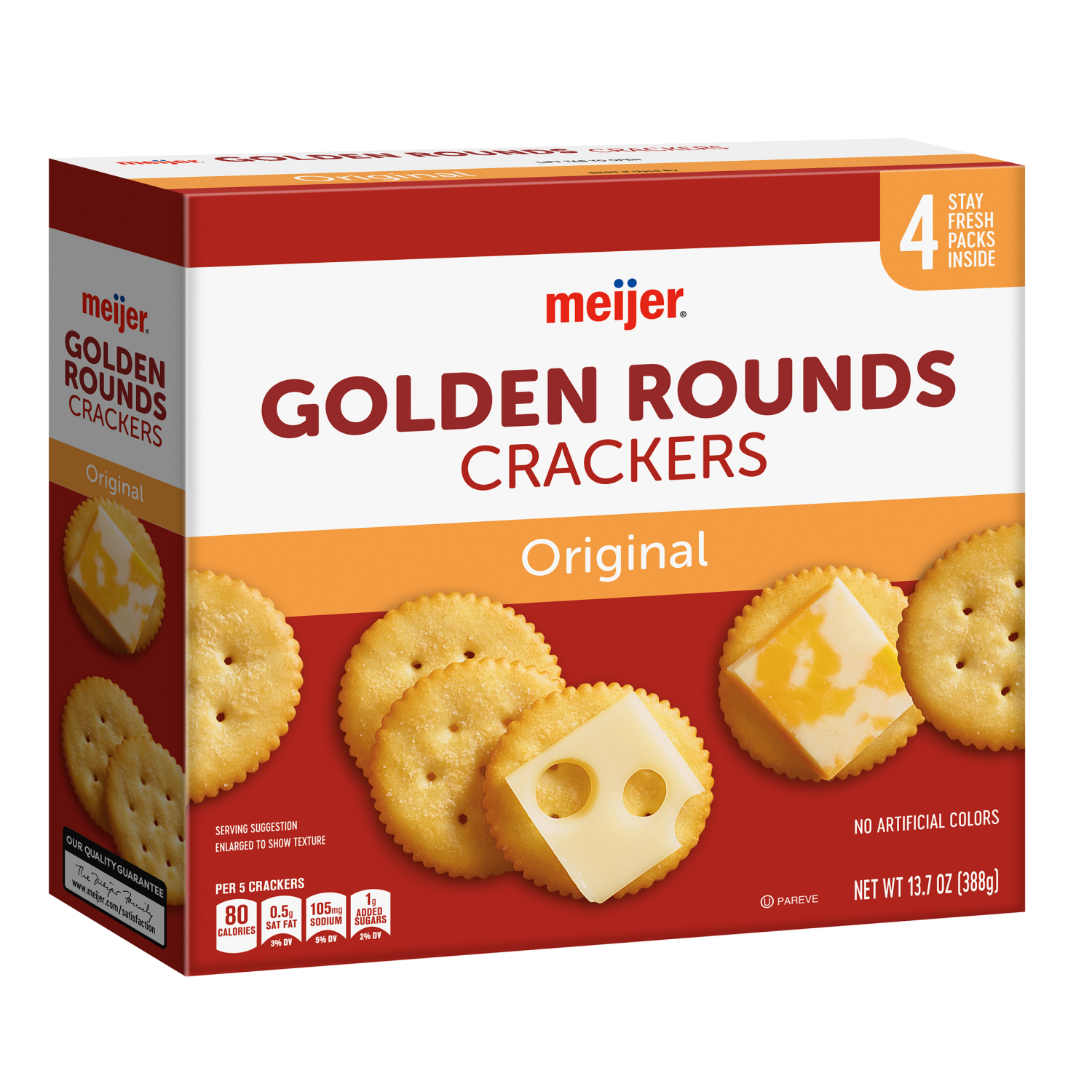 slide 4 of 5, Meijer Applause Crackers, 13.7 oz