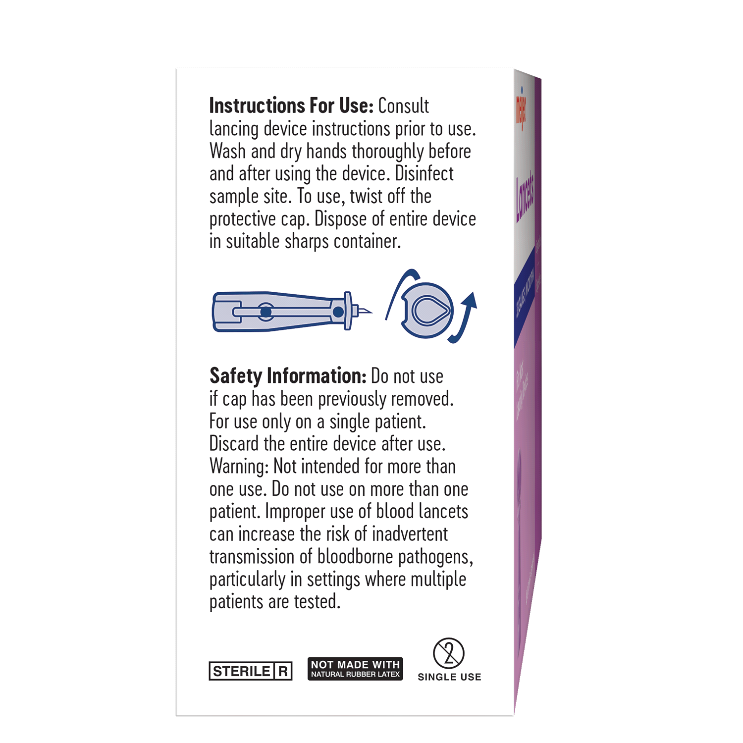 slide 2 of 5, Meijer Lancets 100 count, 100 ct