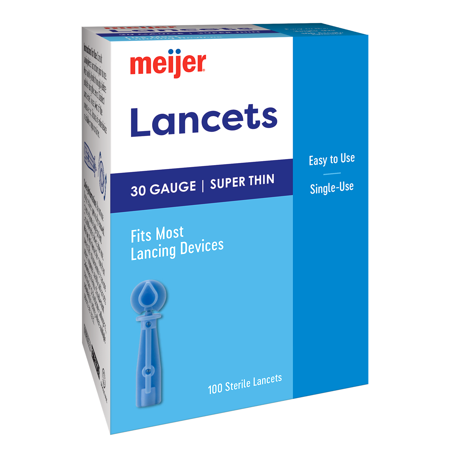 slide 4 of 5, Meijer Lancets 100 ct., 100 ct