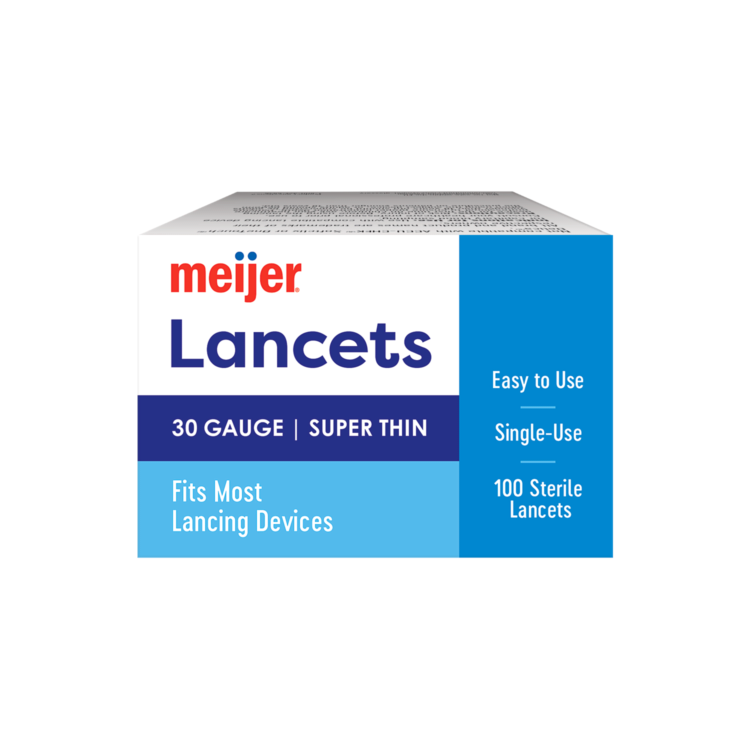 slide 5 of 5, Meijer Lancets 100 ct., 100 ct