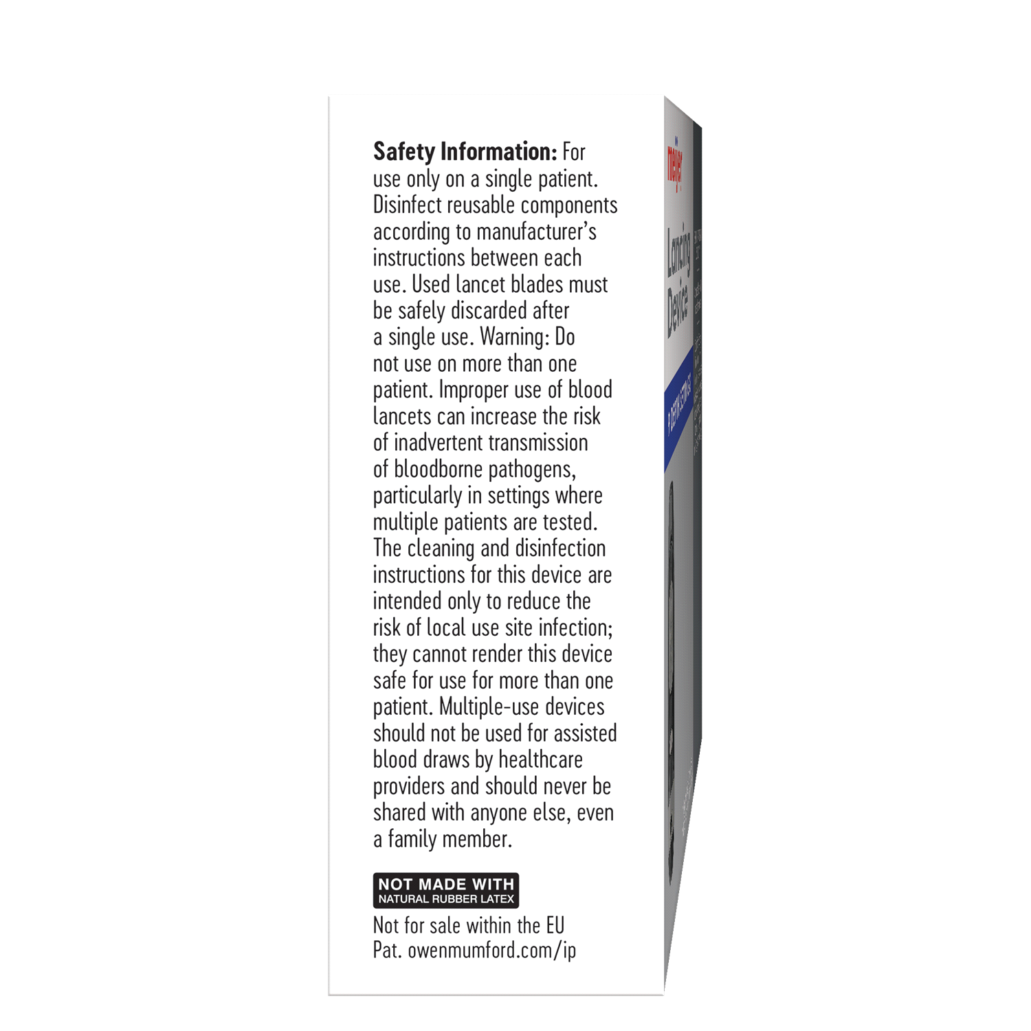 slide 2 of 5, Meijer Lancing Device W Lancets, 10 ct