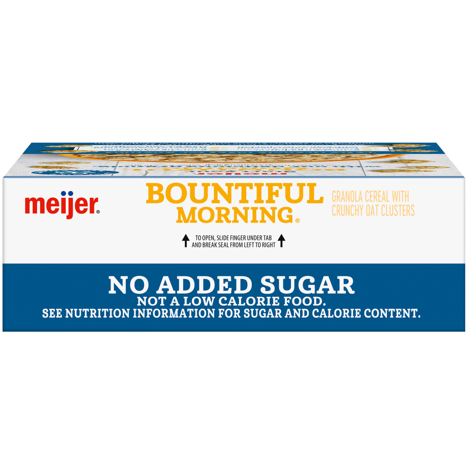 slide 8 of 8, Meijer Bountiful Morning No Sugar Granola, 14 oz