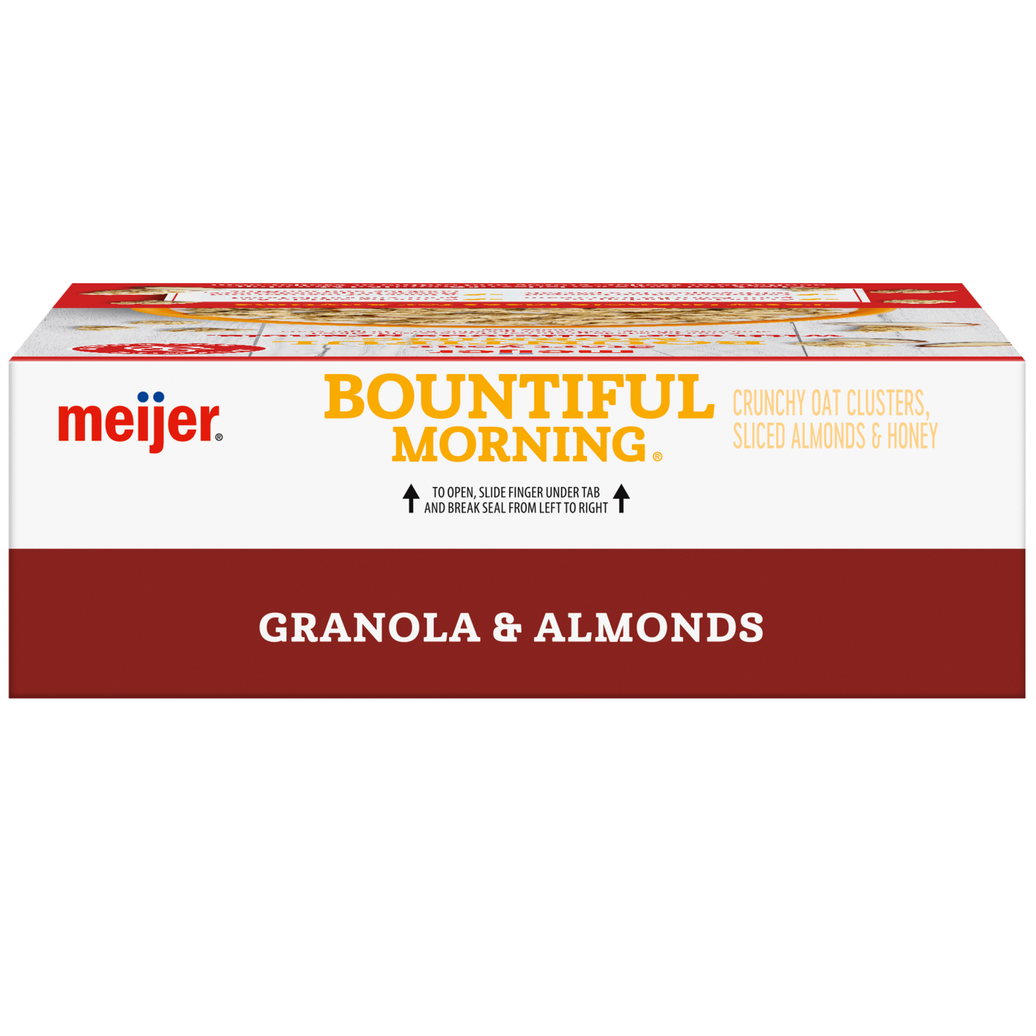 slide 8 of 8, Meijer Bountiful Morning Granola with Almonds - 18 oz, 18 oz