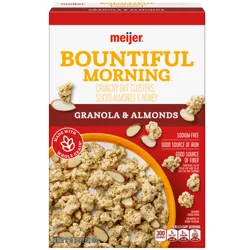Meijer Bountiful Morning Granola with Almonds - 18 oz