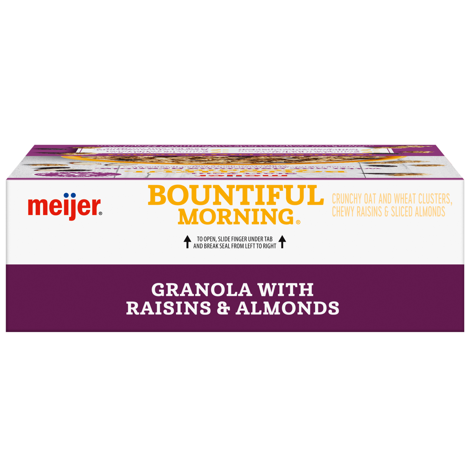 slide 8 of 8, Meijer Fruit & Nut Bountiful Morning Cereal, 18 oz