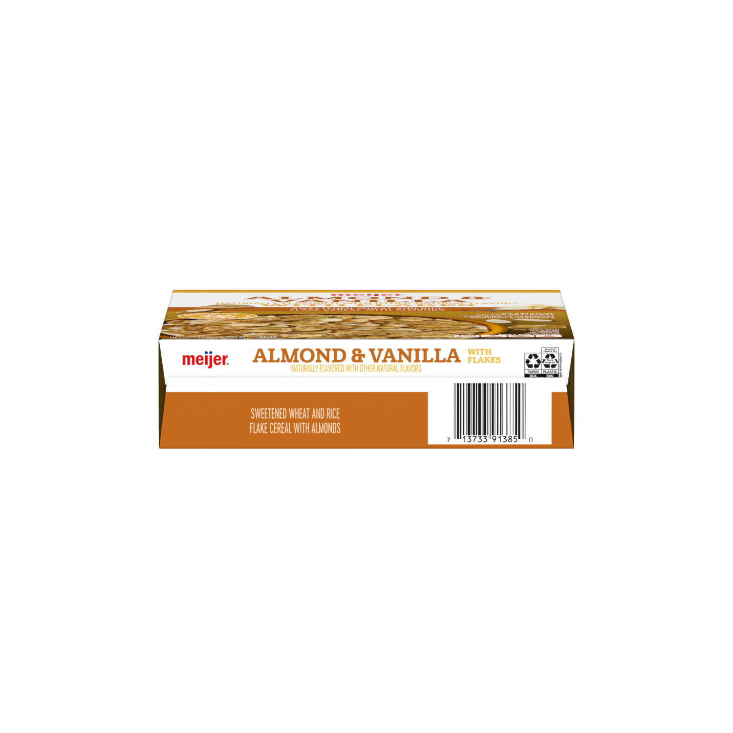 slide 3 of 8, Meijer Vanilla Almond Cereal, 12.4 oz, 12.4 oz