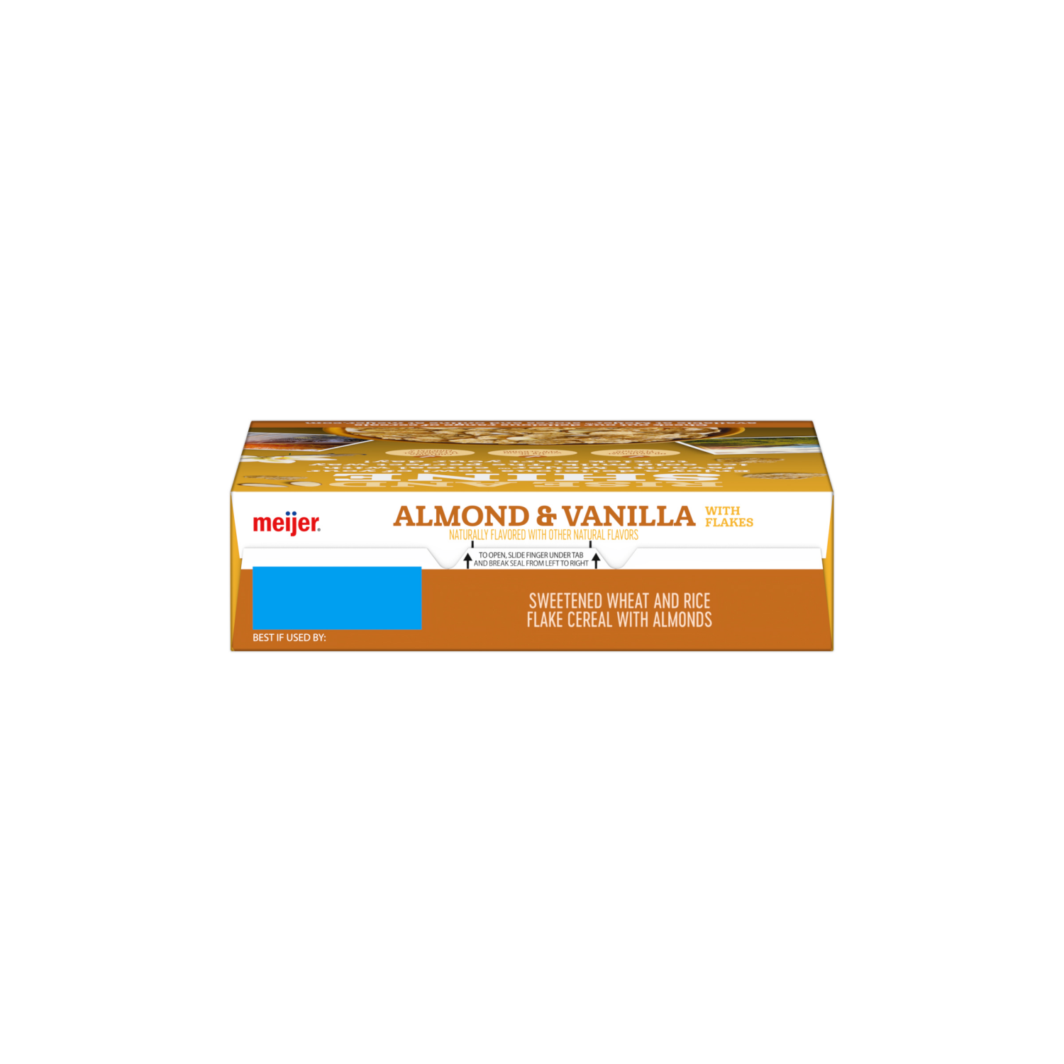 slide 8 of 8, Meijer Vanilla Almond Cereal, 12.4 oz, 12.4 oz