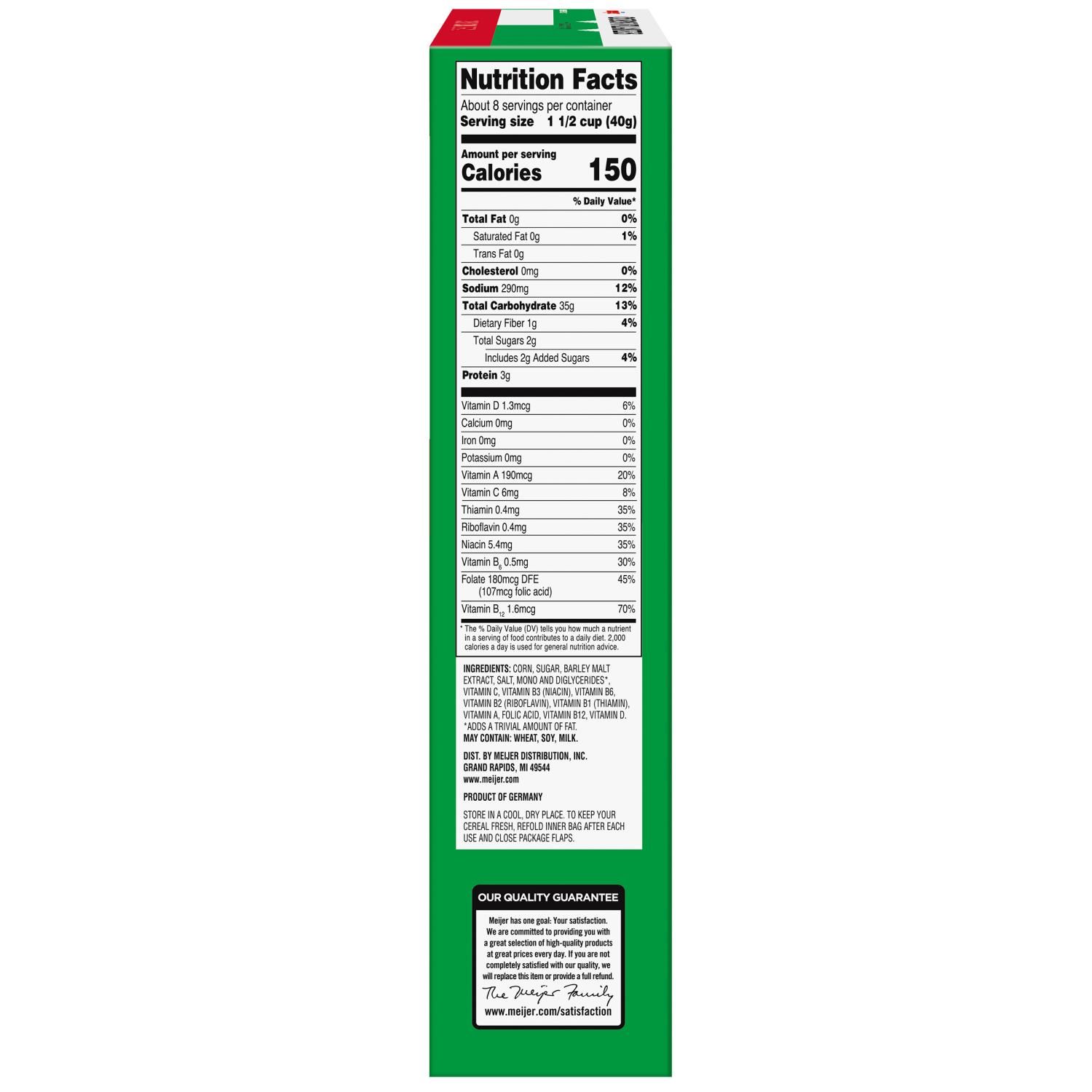 slide 5 of 8, Meijer Corn Flakes, 12 oz