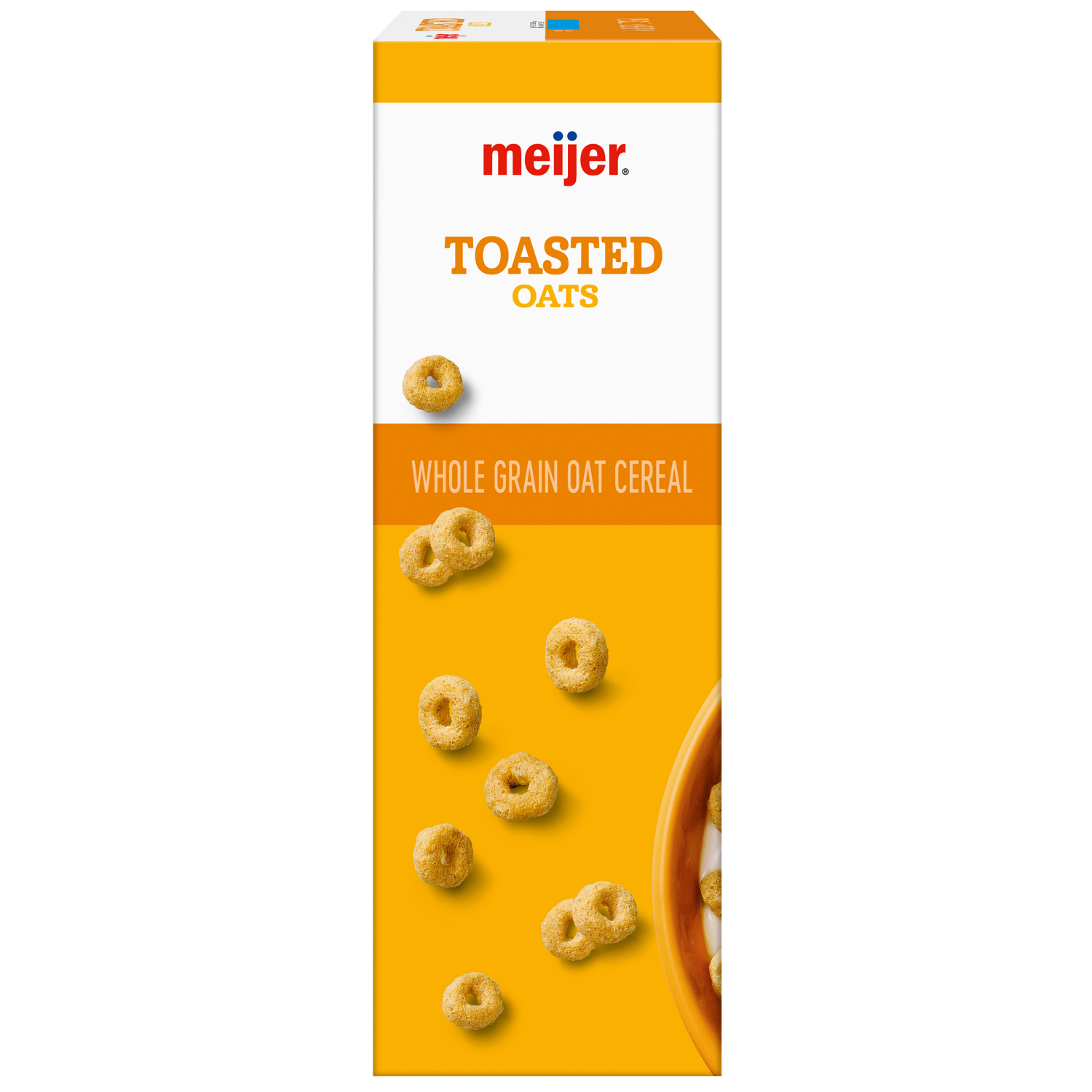 slide 4 of 8, Meijer Toasted Oats Cereal, 18 oz