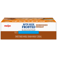slide 16 of 29, Meijer Bite Sized Frosted Shredded Wheat Cereal, 18 oz