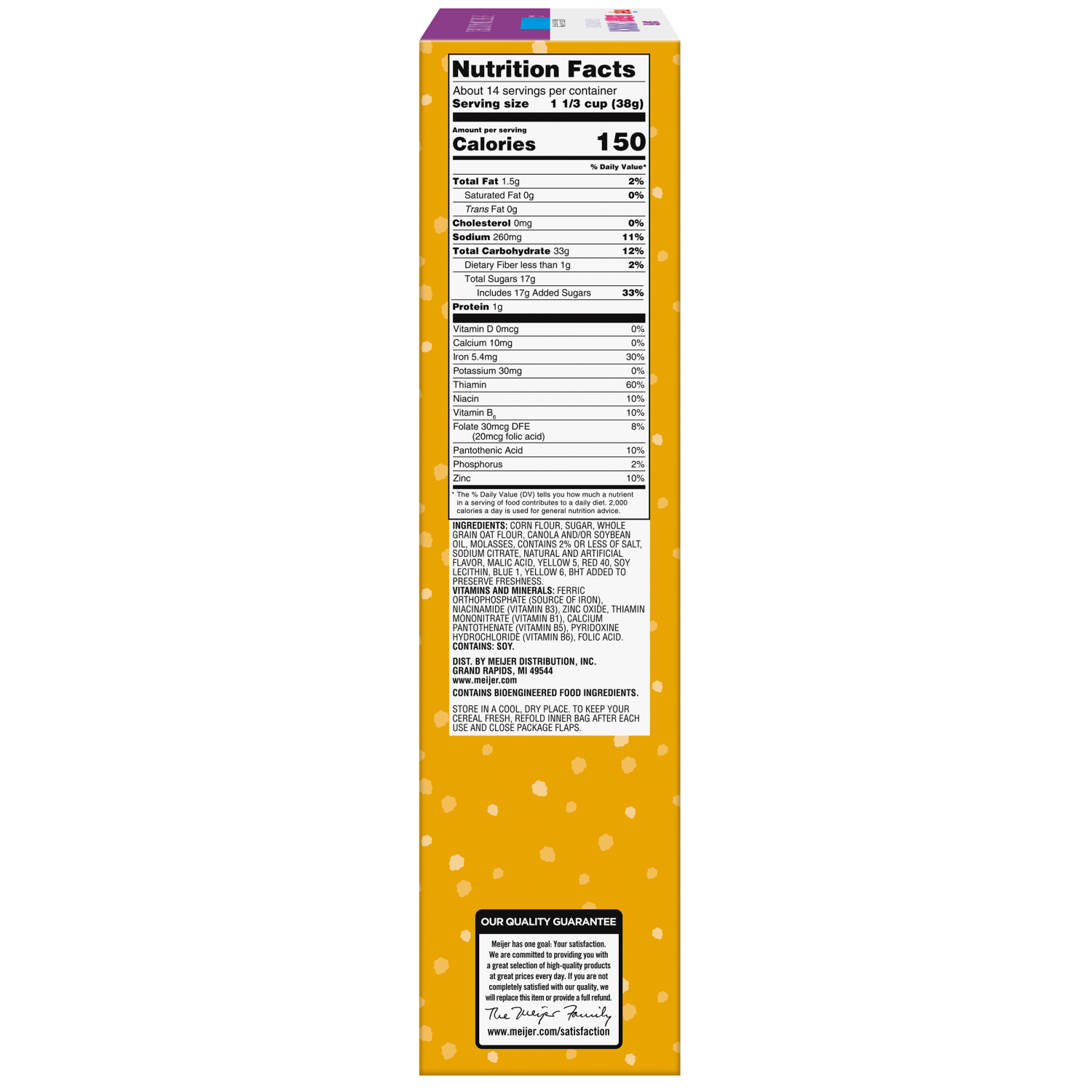 slide 3 of 5, Meijer Super Berry Crunch Cereal, 18.7 oz
