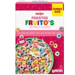 Meijer Frosted Fruit O's Cereal