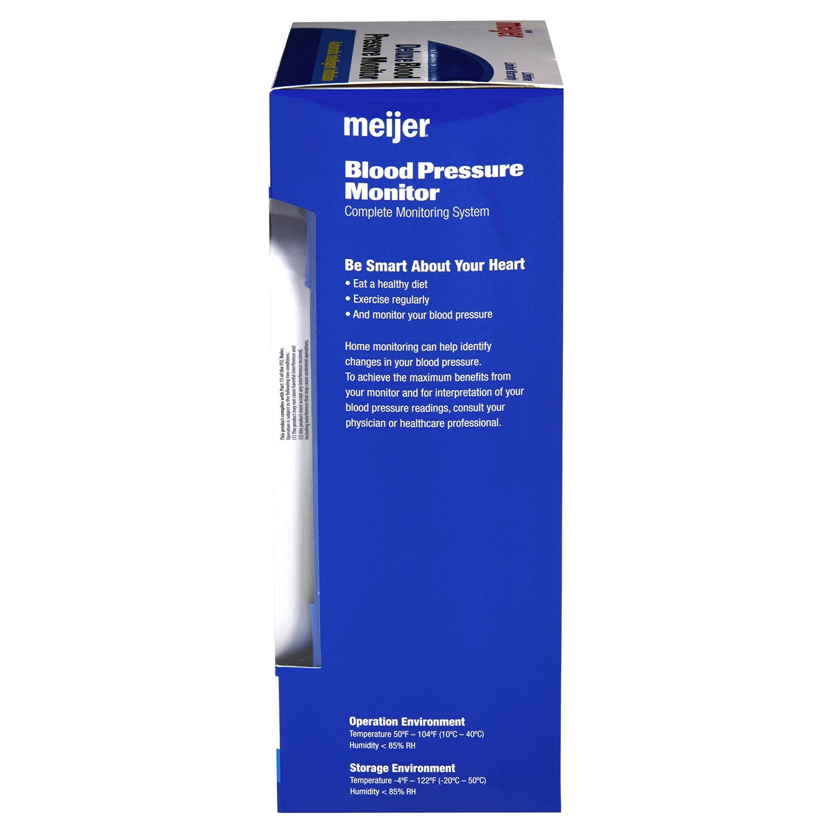 slide 2 of 4, Meijer Blood Pressure Monitor Complete Monitoring System, 1 ct