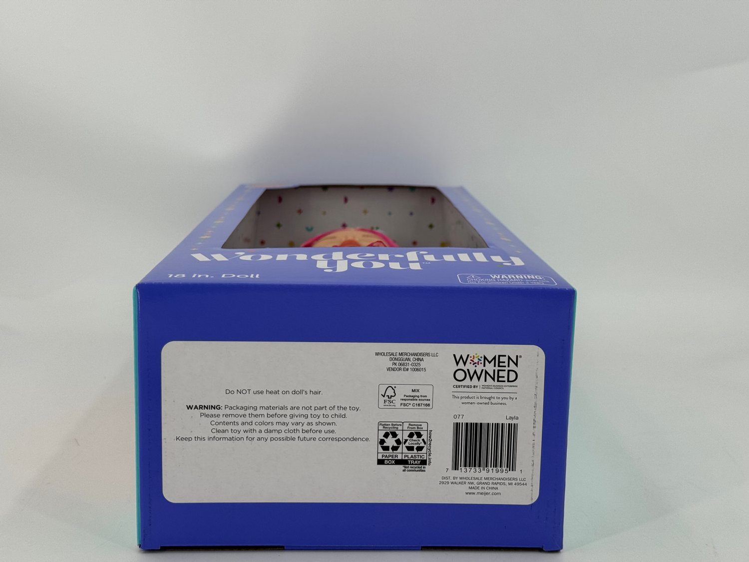 slide 3 of 8, Wonderfully You Layla 18" Fashion Doll, 18 in